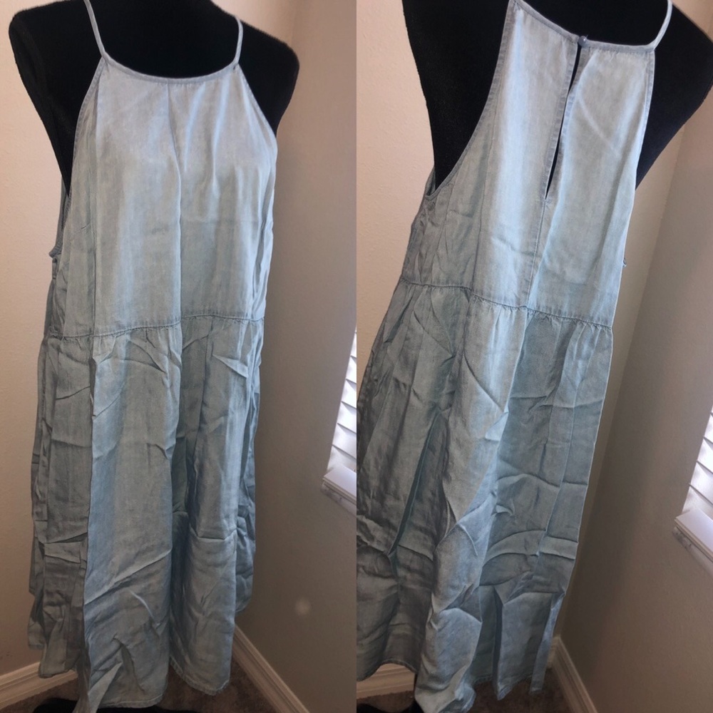 Spaghetti strapped dress